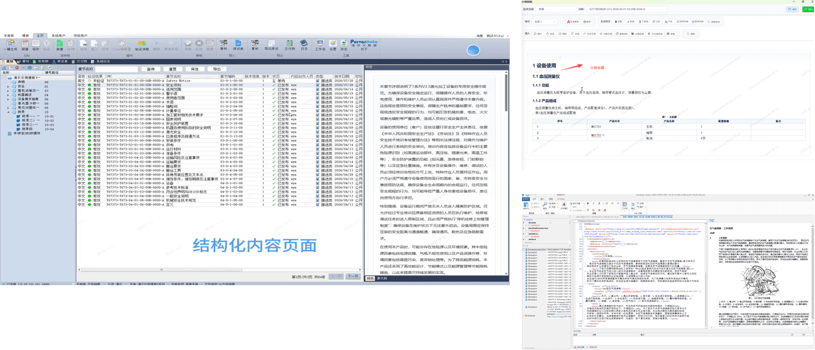 结构化编制与统一版式